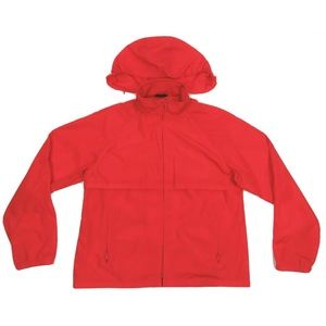 Vintage Eddie Bauer Expedition Outfitters Hooded Full Zip Windbreaker Jacket L